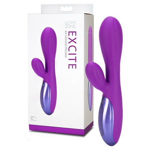 EXCITE RECHARGEABLE VIBRATOR PURPLE