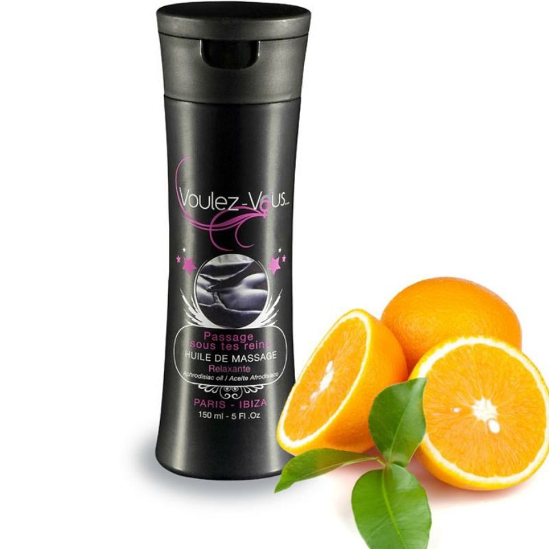 VOULEZ-VOUS MASSAGE OIL ORANGE 150 ML