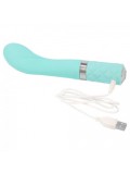 Pillow Talk Sassy G-Spot Rechargeable Vibrator Teal 677613265197 photo