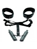 Acquire Easy Access Thigh Harness with Wrist Cuffs 848518023087