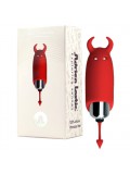 ADRIEN LASTIC POCKET VIBE DEVOL VIBRATING BULLET RED