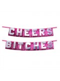 Bachelorette Party Favors "Cheers Bitches" Party Banner 603912329995
