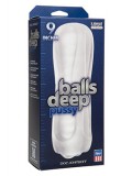 BALLS DEEP 9'' STROKER PUSSY FROST 0782421027537 toy