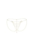 THE MAGNIFIQUE COLLECTION BODY CHAIN CULOTTE BIJOUX INDISCRETS GOLDEN toy