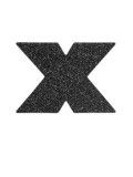 BIJOUX PEZONERAS FLASH CROSS BLACK 8436562010324