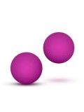 Luxe Pink Double O Kegel Balls Weighted 1.3 Ounce 855215007166 toy