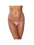 Black And Pink Ribbon G-String 8718924221228