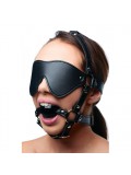 Blindfold Harness and Ball Gag 848518024121 toy