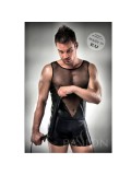 BODY LEATHER CLEAR FETISH BY PASSION MEN LINGERIE. L/XL 5908305907756