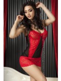 BABYDOLL AND STRING CR-3020 BLACK AND RED toy