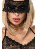 BODY WITH BLINDFOLD AND GLOVES CR-3882 BLACK photo