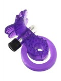 COCK&BALL RING BUTTERFLY JELLY VIBE 4890888131790