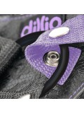DILLIO 7' STRAP-ON SUSPENDER HARNESS SET PURPLE price