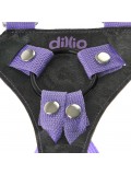 DILLIO 7' STRAP-ON SUSPENDER HARNESS SET PURPLE review