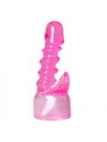 Easytoys Spiral Wand Attachment - Pink 8718627522431