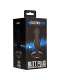 - E-STIMULATING VIBRATING BUTTPLUG - BLACK 8714273290427 photo