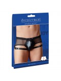 Faux Leather Jockstrap With Buckles - Black 4024144307982 review