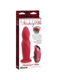 FETISH FANTASY ELITE 20 CM VIBRATING DILDO RED toy 603912299991