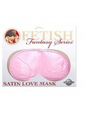FETISH FANTASY SATIN LOVE MASK PINK 603912115468 toy