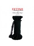 FETISH FANTASY SERIES DELUXE SILK ROPE BLACK 9.75 MT 603912361056 review