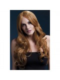 Fever Khloe Wig 26inch/66cm Auburn Long Wave with Centre Parting 5020570425442