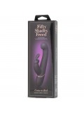 FIFTY SHADES FREED COME TO BED RECHARGEABLE SLIMLINE RABBIT VIBRATOR 5060493003396 detail