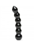 FIFTY SHADES FREED IT'S DIVINE GLASS BEADED DILDO BLACK 5060493003464