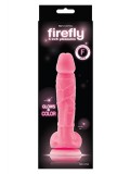 FIREFLY 5'' GLOWING DILDO PINK 0657447098512 toy