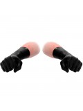 - LATEX SHORT GLOVES - BLACK 8714273945686
