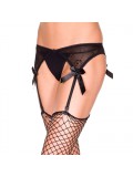Floral mesh garterbelt 849450001041