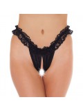 Frilly Black Open Brief 8718924221013