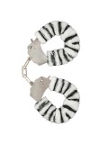 FURRY FUN CUFFS LECHEROUS ZEBRA 8713221063441