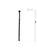 Geribbelde Siliconen Dilator - Zwart 8719497662548 review