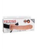 HOLLOW STRAP-ON W BALLS 11'' FLESH 0603912362770 toy