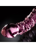 ICICLES DOUBLE GLASS DILDO N55 photo