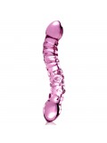 ICICLES DOUBLE GLASS DILDO N55 toy