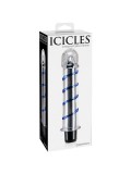 ICICLES NUMBER 20 HAND BLOWN GLASS MASSAGER 603912282917 image