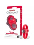 SCREAMING O RECHARGEABLE AND VIBRATING RING YOGA RED 817483012495 photo