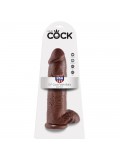 KING COCK 12" COCK BROWN WITH BALLS 30.48  CM 603912350333 toy