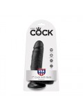 King Cock 17 cm Dildo With Balls Black 603912350210 toy