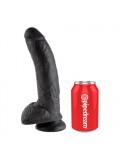 King Cock 23 cm Dildo With Balls Black 603912350258 photo