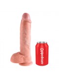 King Cock 25 cm Dildo With Balls Flesh 603912350180 photo