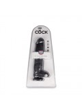 King Cock 27.5 cm Dildo With Balls Black 603912350296 image