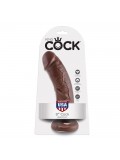 KING COCK 8" COCK BROWN 20.3 CM 603912349962 toy