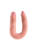 King Cock Medium Double Trouble Flesh 603912350098