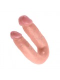 King Cock Medium Double Trouble Flesh 603912350098 image