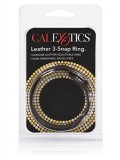 LEATHER 3 SNAP RING BLACK 0716770004529 toy