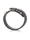 LEATHER 3 SNAP RING BLACK 0716770004529 photo