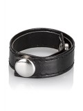 LEATHER 3 SNAP RING BLACK 0716770004529 package