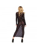 LONG SLEEVE LONG DRESS BLACK ONE SIZE 714718530918 photo